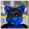 Eurofurence 2014 fursuit photoshoot. Preview picture of PainFree