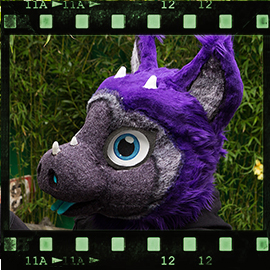 Eurofurence 2015 fursuit photoshoot. Preview picture of Gumdrop