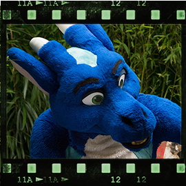 Eurofurence 2015 fursuit photoshoot. Preview picture of Azur