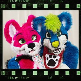 Eurofurence 2016 fursuit photoshoot. Preview picture of Jeetix, Kei