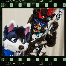 Eurofurence 2016 fursuit photoshoot. Preview picture of Michiber, jashi