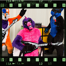 Eurofurence 2016 fursuit photoshoot. Preview picture of Soturo, Sander, PainFree