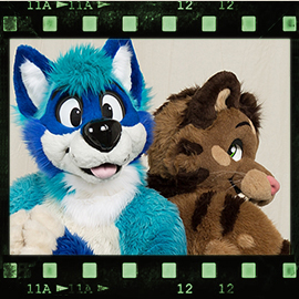 Eurofurence 2016 fursuit photoshoot. Preview picture of Elvin, Jason