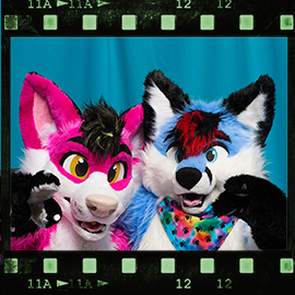 Eurofurence 2018 fursuit photoshoot. Preview picture of Kizz, NooK