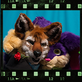 Eurofurence 2018 fursuit photoshoot. Preview picture of Wolter, Zip