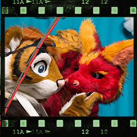 Eurofurence 2018 fursuit photoshoot. Preview picture of Lee Sibirius Taiger, Ortha