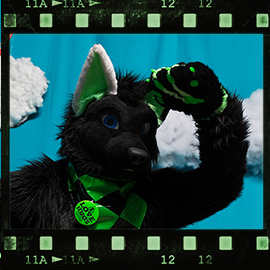 Eurofurence 2018 fursuit photoshoot. Preview picture of Neio