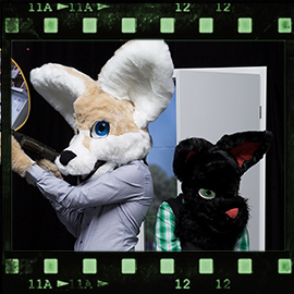 Eurofurence 2019 fursuit photoshoot. Preview picture of Akemi, Asra