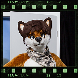 Eurofurence 2019 fursuit photoshoot. Preview picture of Elias