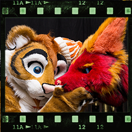 Eurofurence 2019 fursuit photoshoot. Preview picture of Lee Taiger, Ortha