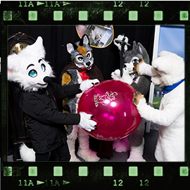 Eurofurence 2019 fursuit photoshoot. Preview picture of Arlo, Boltee, Gretok, …