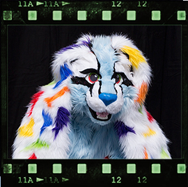 Eurofurence 2019 fursuit photoshoot. Preview picture of Chaos