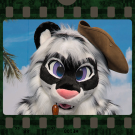 Eurofurence 2022 fursuit photoshoot. Preview picture of Tikon