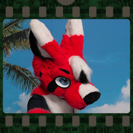 Eurofurence 2022 fursuit photoshoot. Preview picture of SKAKI