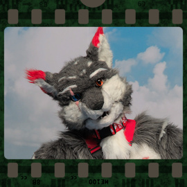 Eurofurence 2022 fursuit photoshoot. Preview picture of Repeach