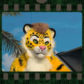 Eurofurence 2022 fursuit photoshoot. Preview picture of Yellow