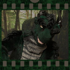 Eurofurence 2023 fursuit photoshoot. Preview picture of Gemoron