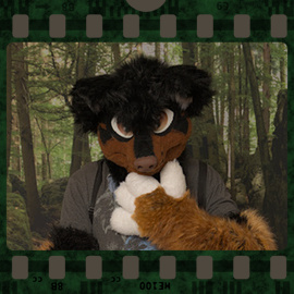 Eurofurence 2023 fursuit photoshoot. Preview picture of ShoKu