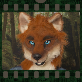 Eurofurence 2023 fursuit photoshoot. Preview picture of Max