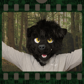 Eurofurence 2023 fursuit photoshoot. Preview picture of Ristretto