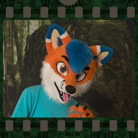 Eurofurence 2023 fursuit photoshoot. Preview picture of Future