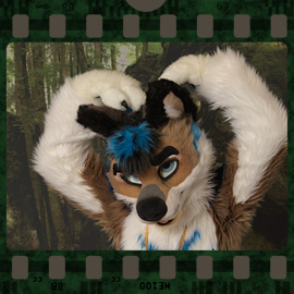 Eurofurence 2023 fursuit photoshoot. Preview picture of Yamazaki