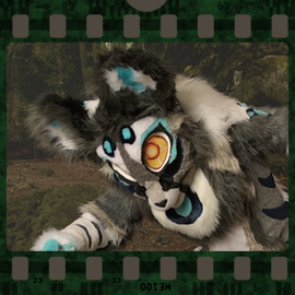 Eurofurence 2023 fursuit photoshoot. Preview picture of Orion