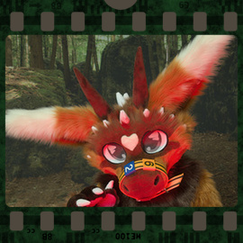 Eurofurence 2023 fursuit photoshoot. Preview picture of Suzy