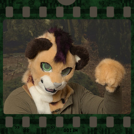 Eurofurence 2023 fursuit photoshoot. Preview picture of Cole