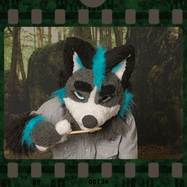 Eurofurence 2023 fursuit photoshoot. Preview picture of Loopix