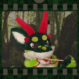 Eurofurence 2023 fursuit photoshoot. Preview picture of MelonHunt