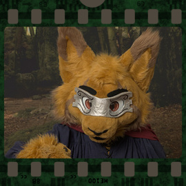 Eurofurence 2023 fursuit photoshoot. Preview picture of D