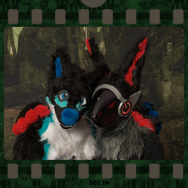 Eurofurence 2023 fursuit photoshoot. Preview picture of bethlenke, Iados